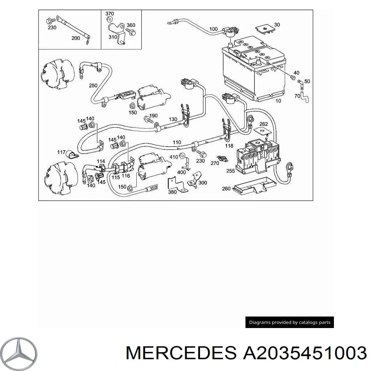 A2035451003 Mercedes