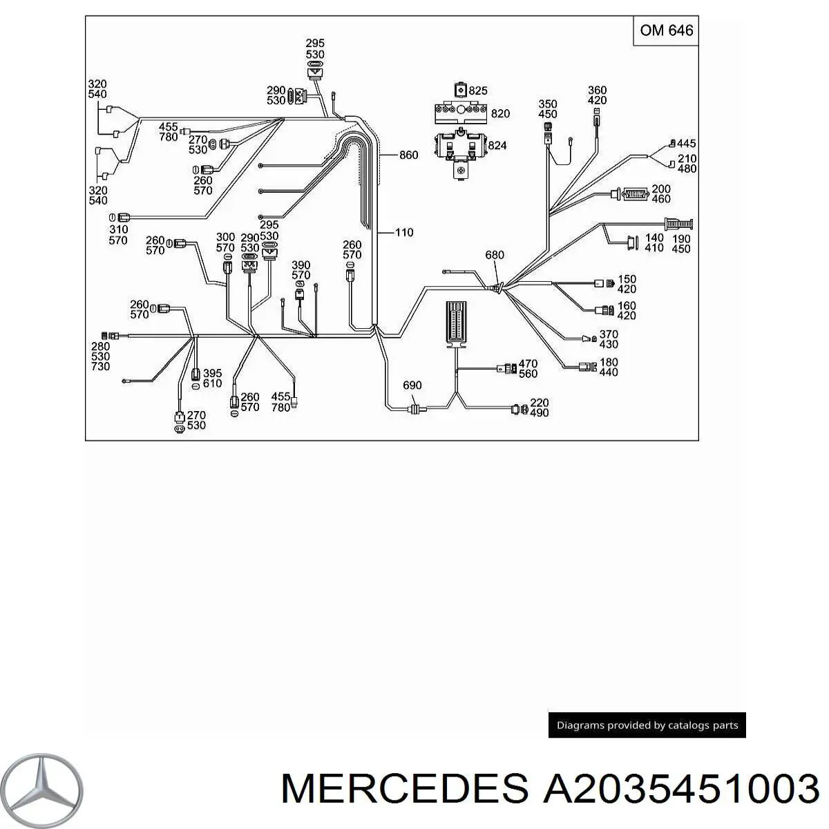 Comprar A2035451003 Mercedes 