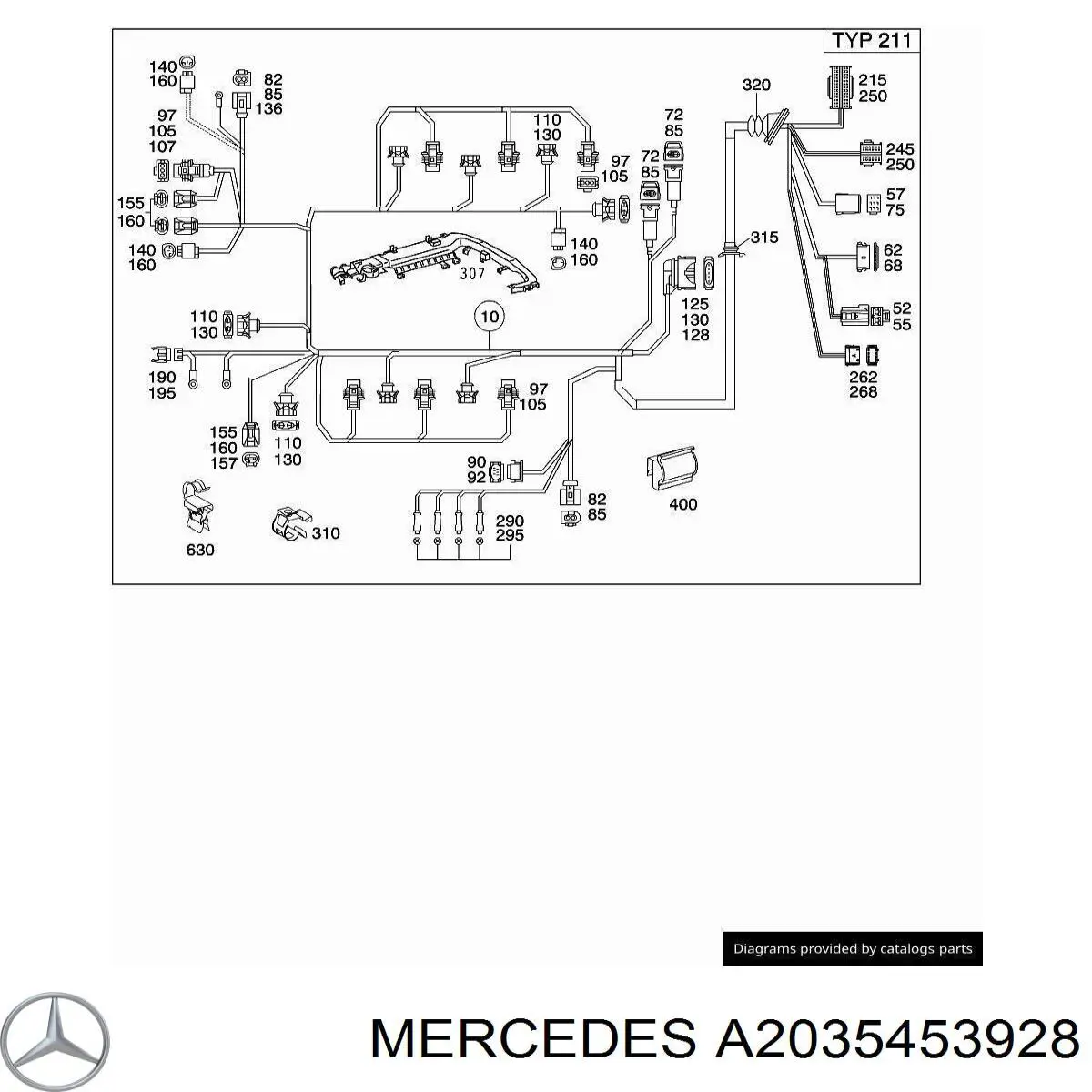 Comprar A2035450528 Mercedes 
