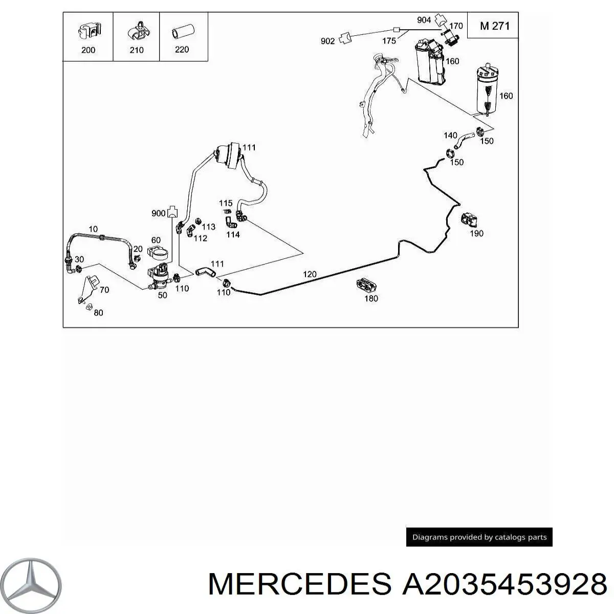  A2035450528 Mercedes