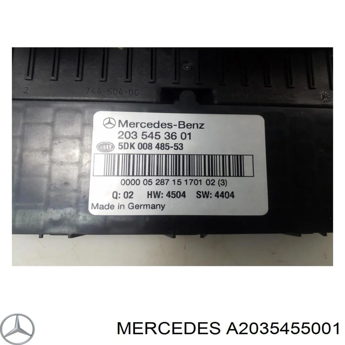 Comprar A2035455001 Mercedes Módulo de adquisición de señales SAM