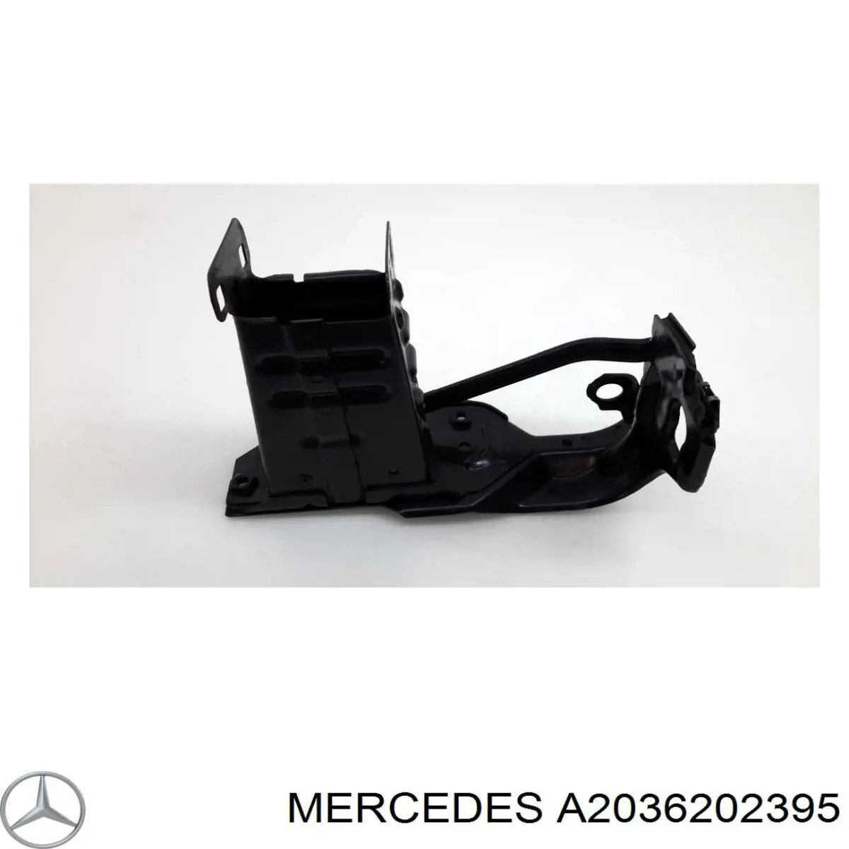 A2036202395 Mercedes Soporte del refuerzo del parachoques delantero