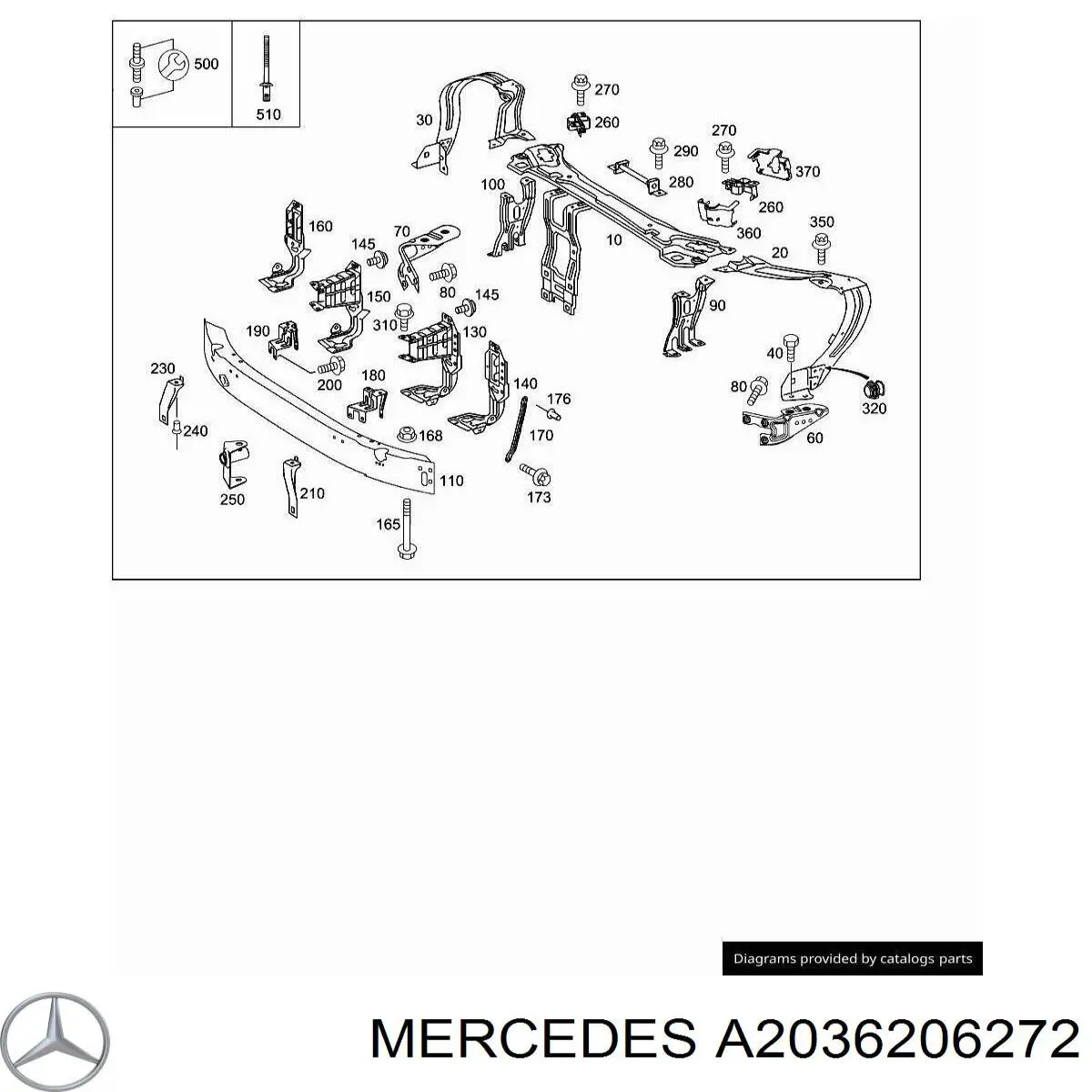 A2036206272 Mercedes