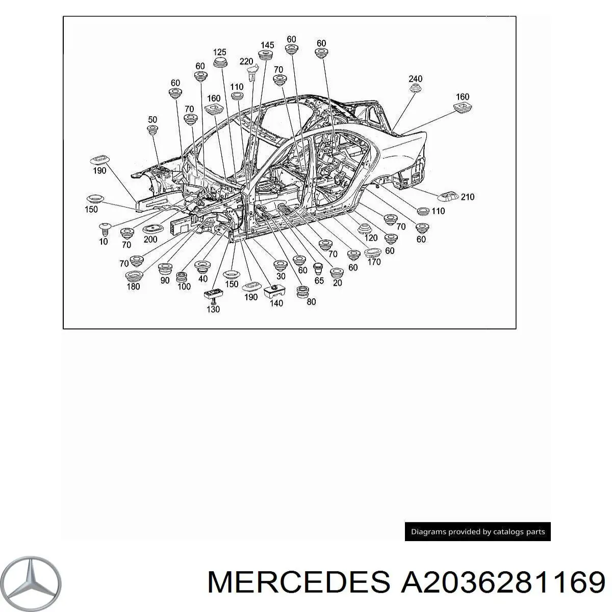 Comprar A2036281169 Mercedes 