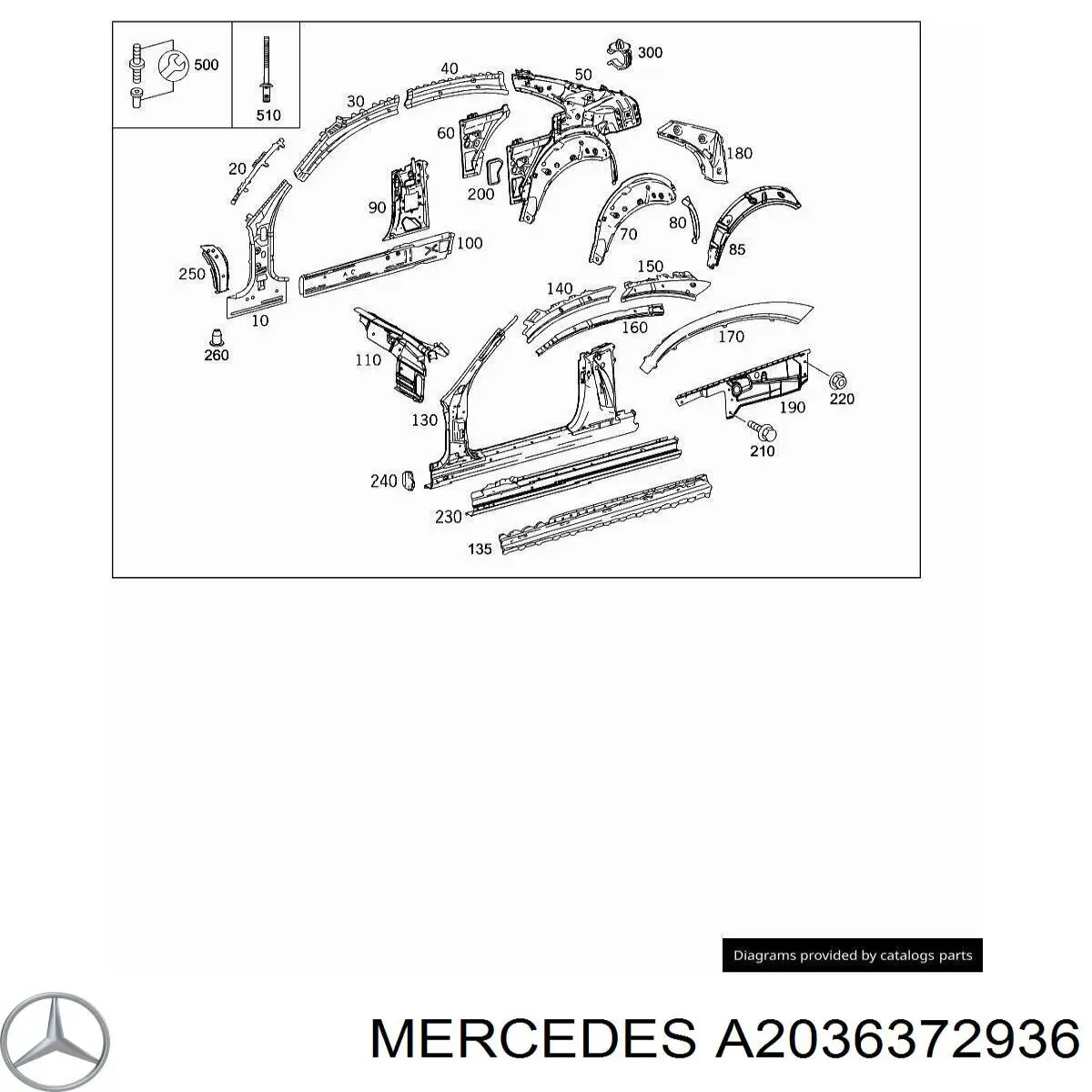 A2036372936 Mercedes