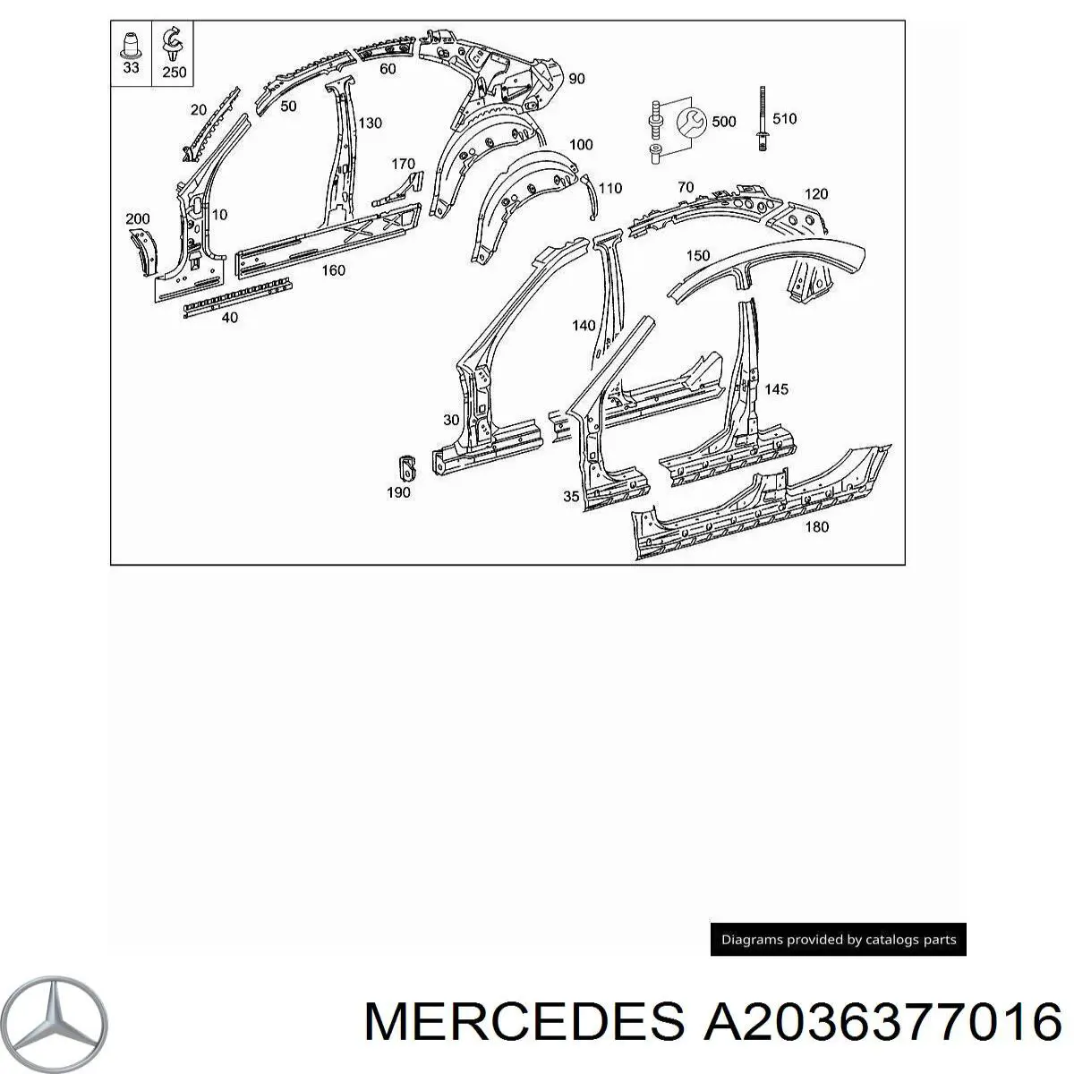 A2036377016 Mercedes