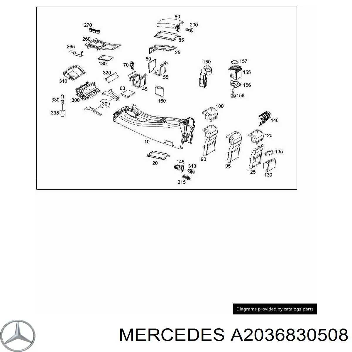 A2036830508 Mercedes