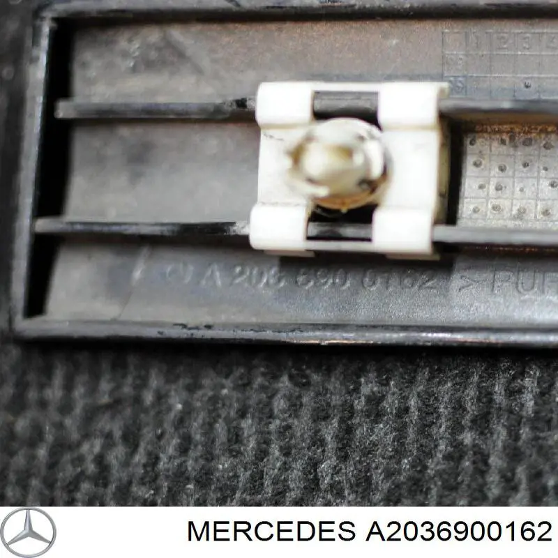 Comprar A20369001629999 Mercedes Moldura de guardabarros delantero izquierdo