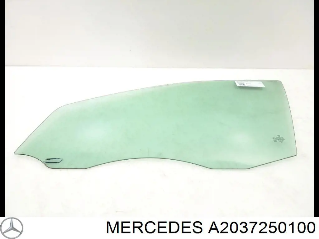 A2037250100 Mercedes luna de puerta delantera izquierda