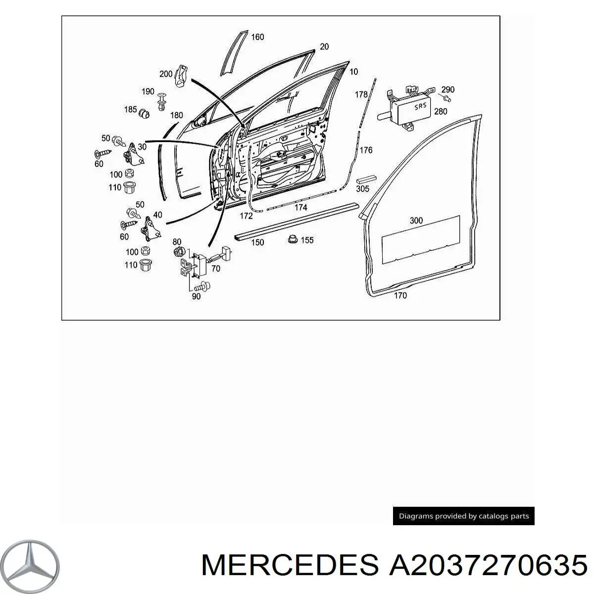 Comprar A2037270635 Mercedes 