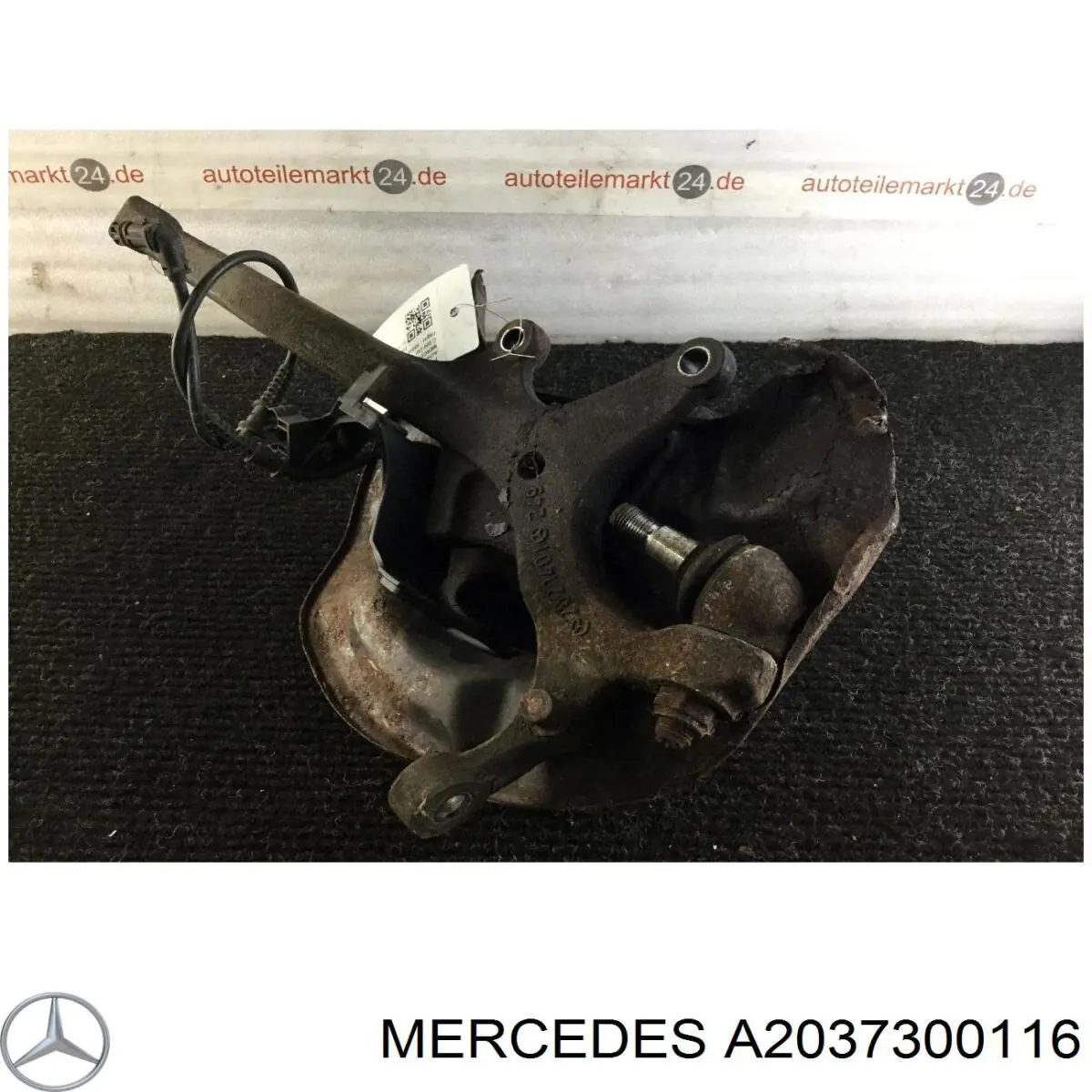 Tope de puerta trasera para Mercedes C (W203)