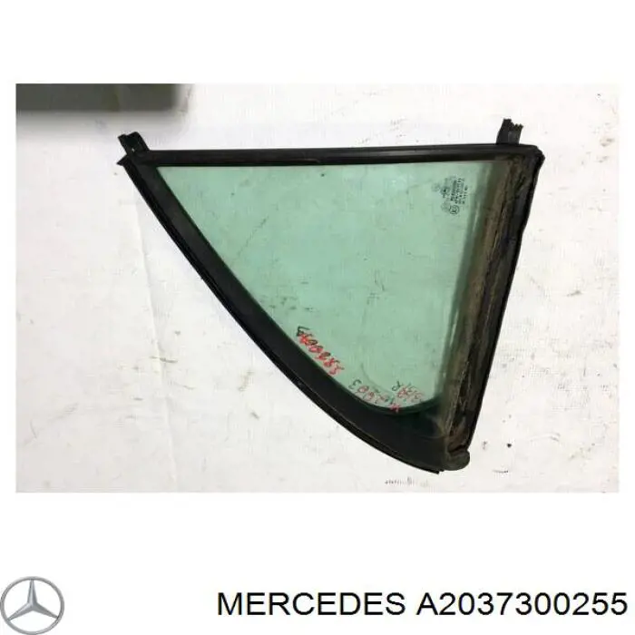 A2037300255 Mercedes ventanilla lateral de la puerta trasera derecha