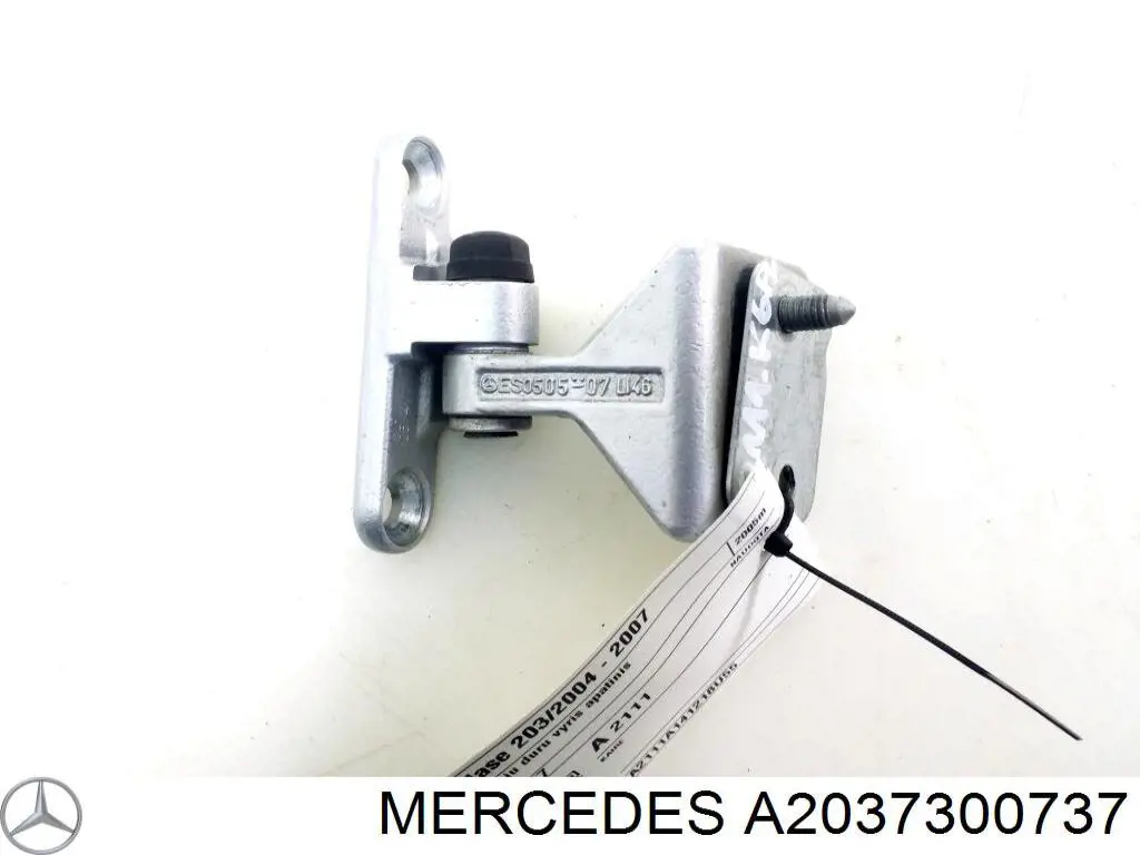 A2037300737 Mercedes bisagra de puerta trasera izquierda