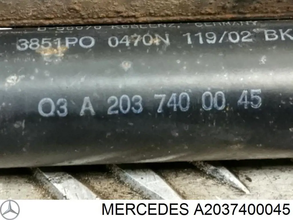 Amortiguador maletero A2037400045 Mercedes