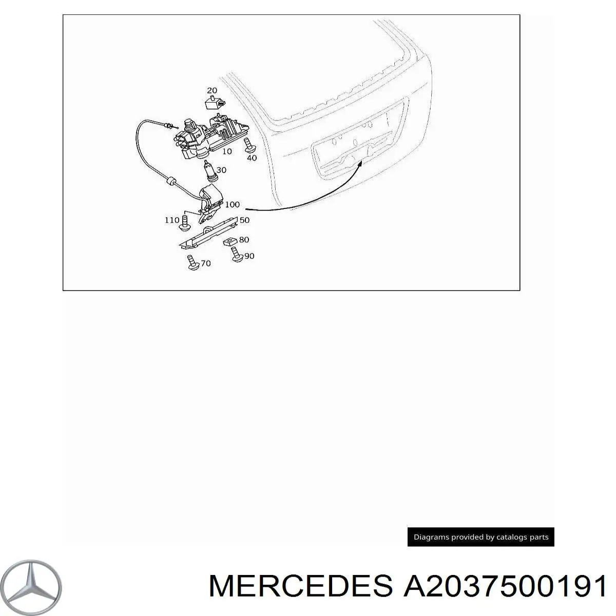A2037500191 Mercedes 