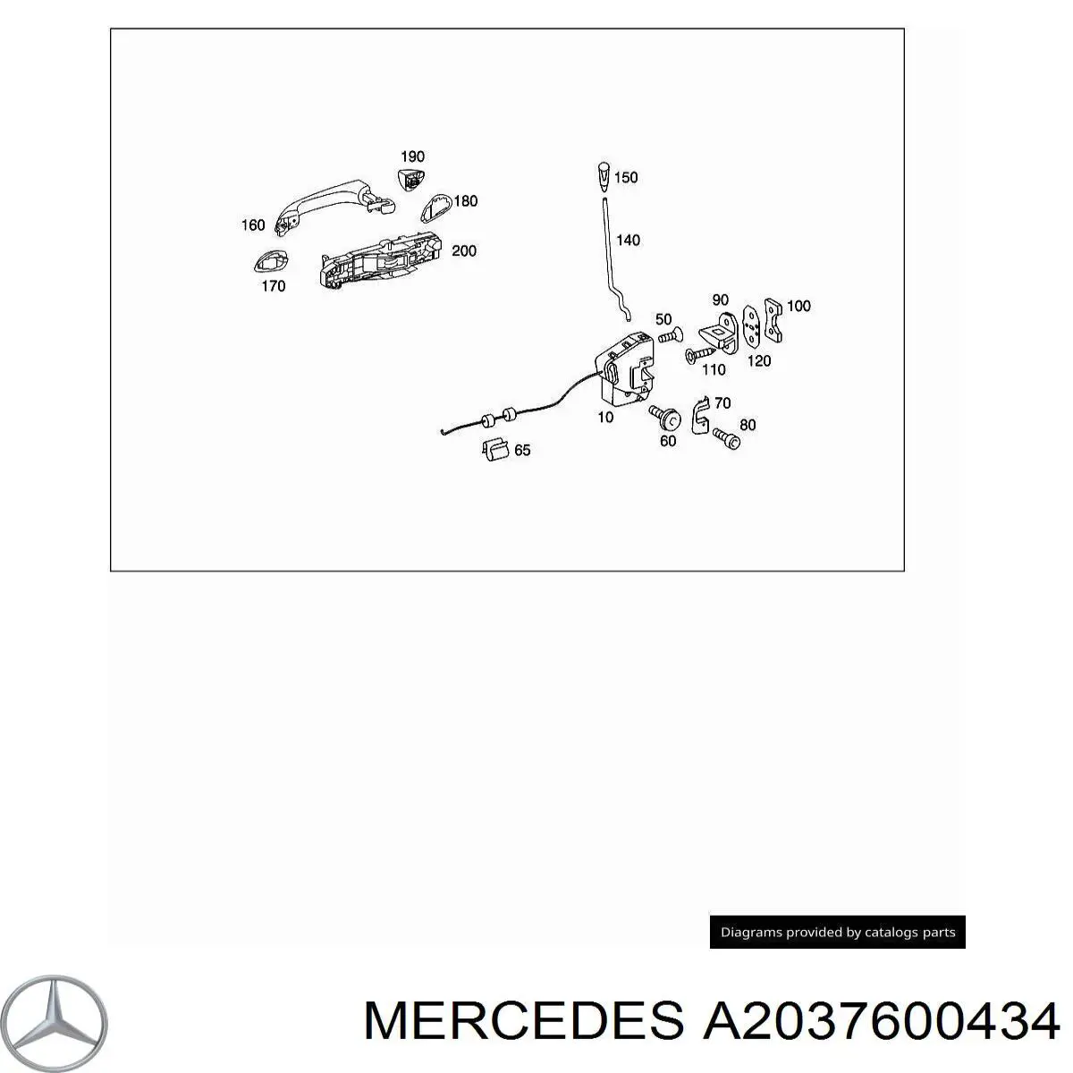 A2037600434 Mercedes