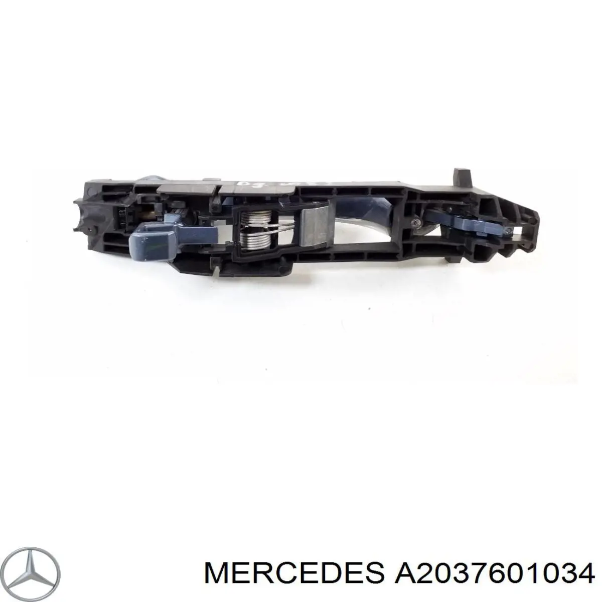 Comprar A2037601034 Mercedes Soporte de manija exterior de puerta trasera derecha