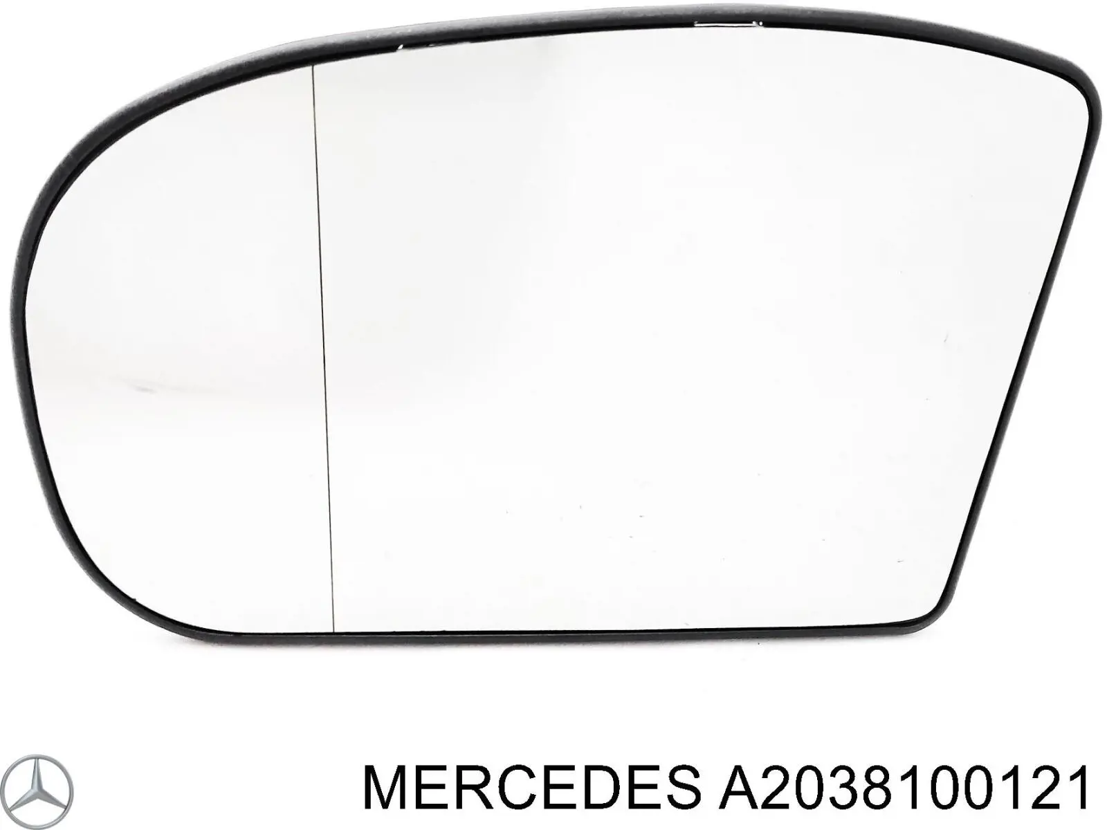 Cristal de Retrovisor Exterior Izquierdo Prasco ME0277534