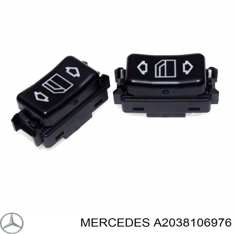 2038106976 Mercedes espejo retrovisor izquierdo