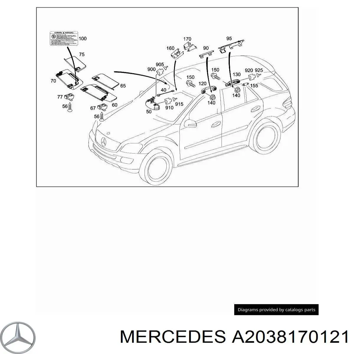 Comprar A2038170121 Mercedes 