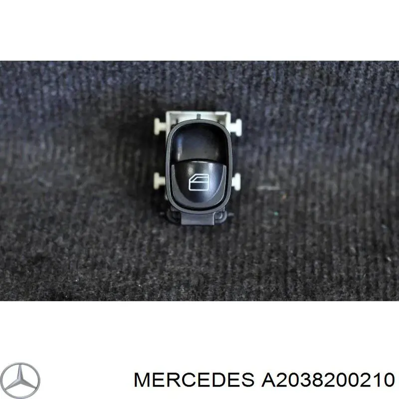 Botón de encendido del motor del elevalunas delantero derecho Mercedes A2038200210 precio, desde 20,33 EUR