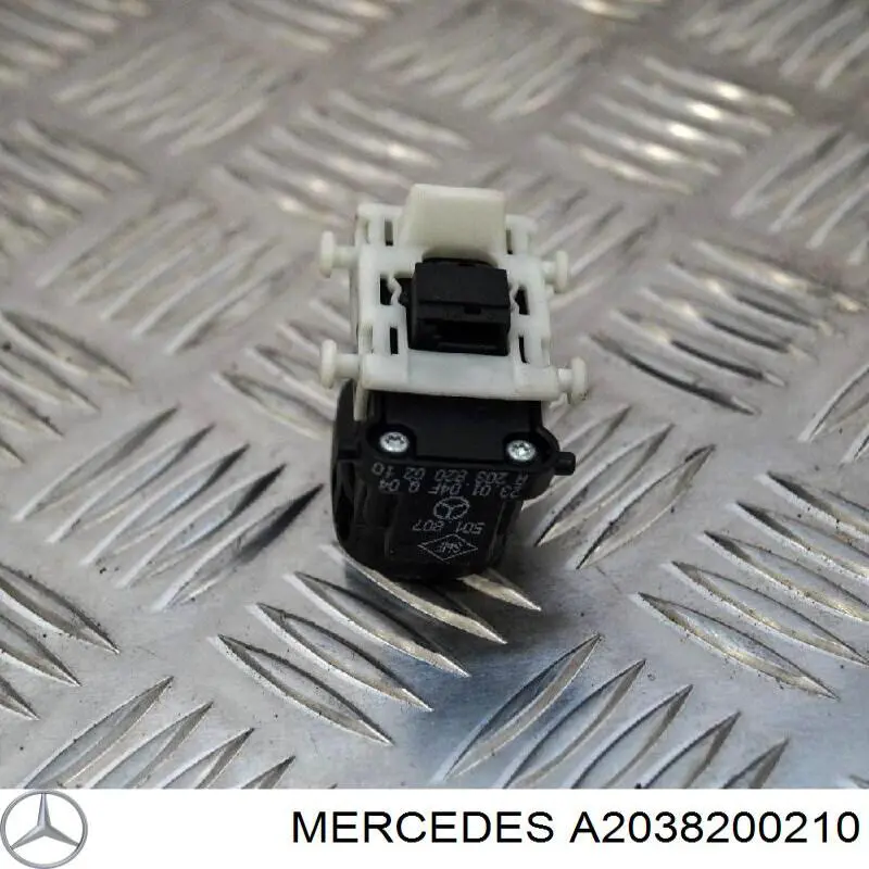 A2038200210 Mercedes botón de elevalunas delantero derecho