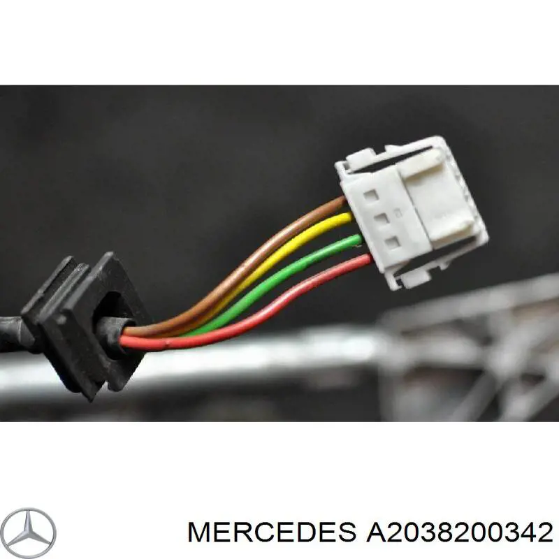 A2038200342 Mercedes motor del limpiaparabrisas del parabrisas