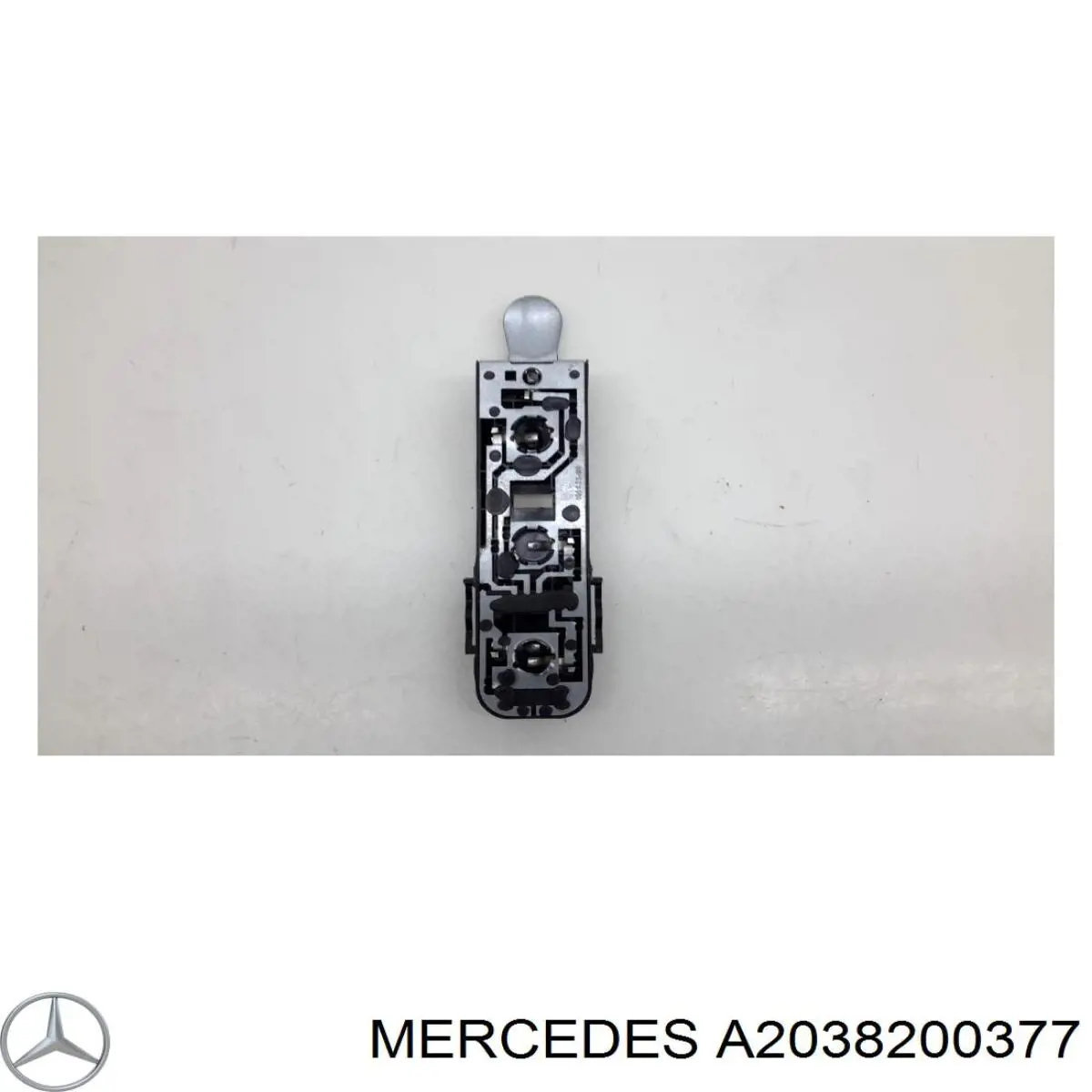 Placa de contacto de luz trasera 15163100 Mercedes