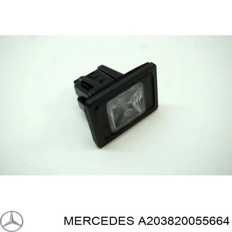 Comprar A203820055664 Mercedes Luz matricula