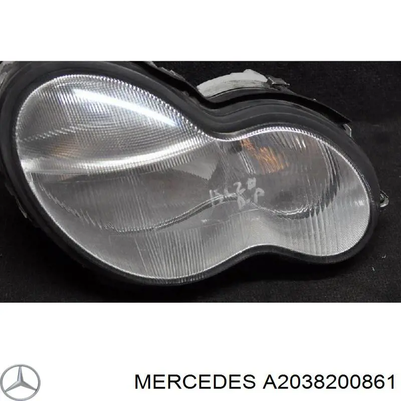 2038200861 Mercedes faro derecho