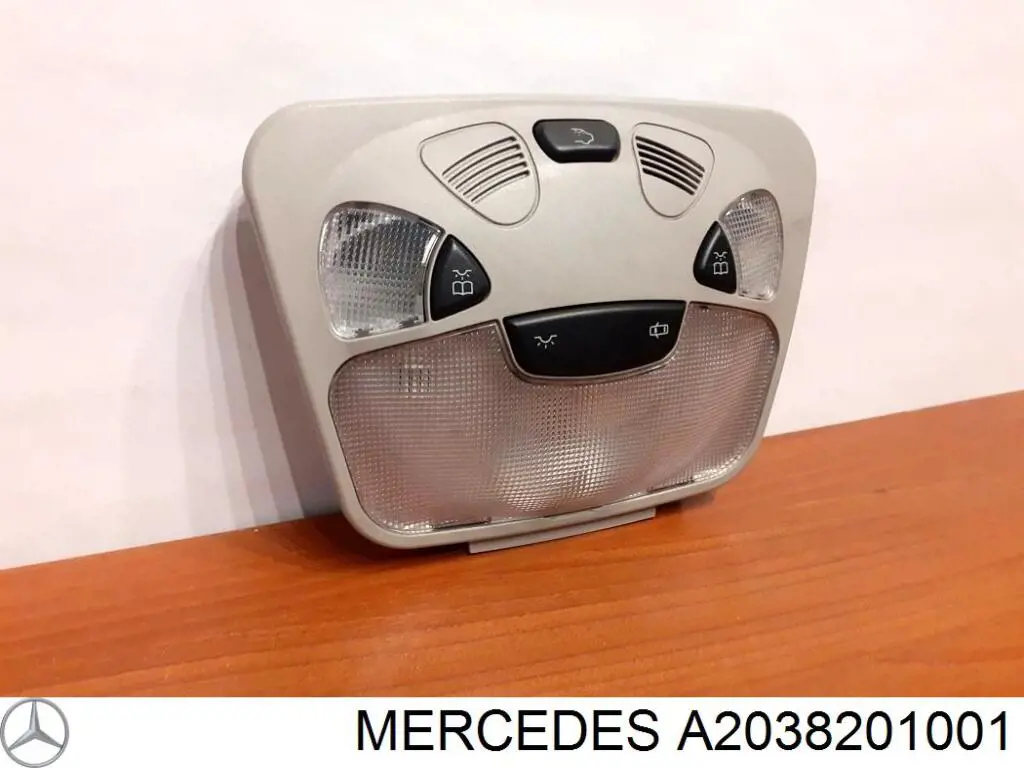 Luz de techo interior (cabina) Mercedes A2038201001 precio, desde 39,20 EUR