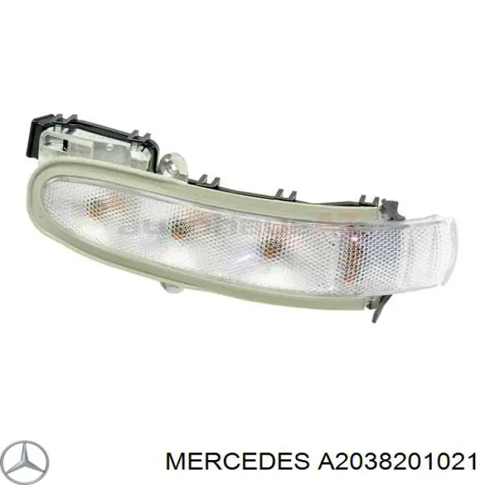 Luz intermitente del espejo retrovisor derecho VBZM1008PR Signeda