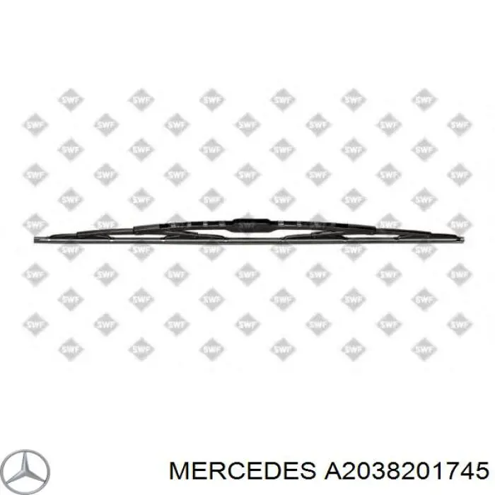 A2038201745 Mercedes limpiaparabrisas de luna delantera conductor