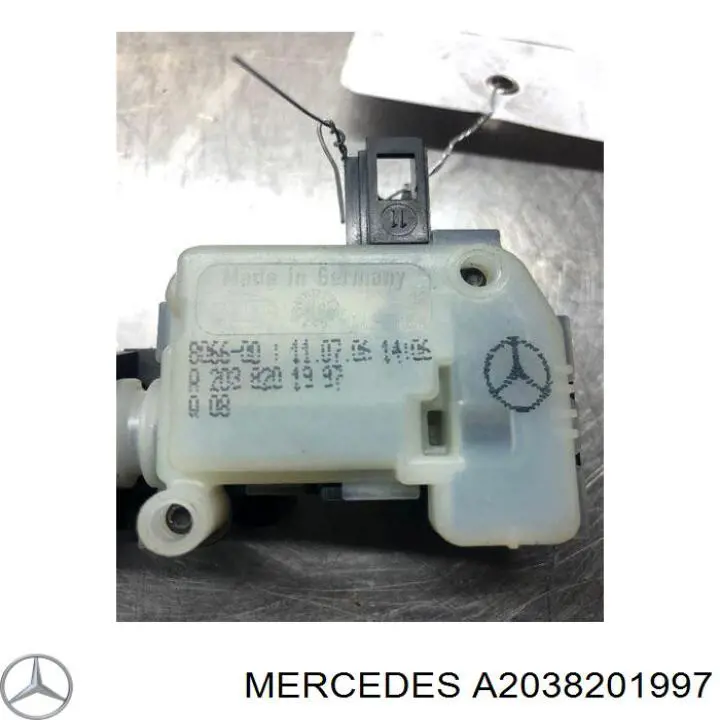 A2038201997 Mercedes cerradura, tapa del depósito de gasolina