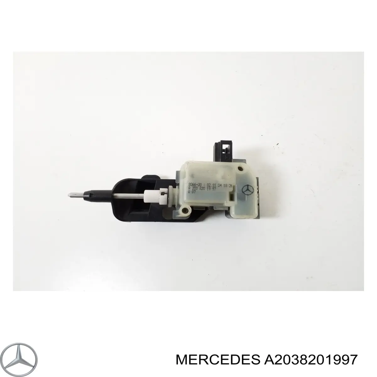 Cerradura de la tapa del depósito de combustible A2038201997 Mercedes
