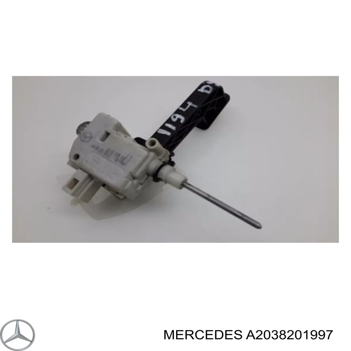 A2038201997 Mercedes Cerradura de la tapa del depósito de combustible