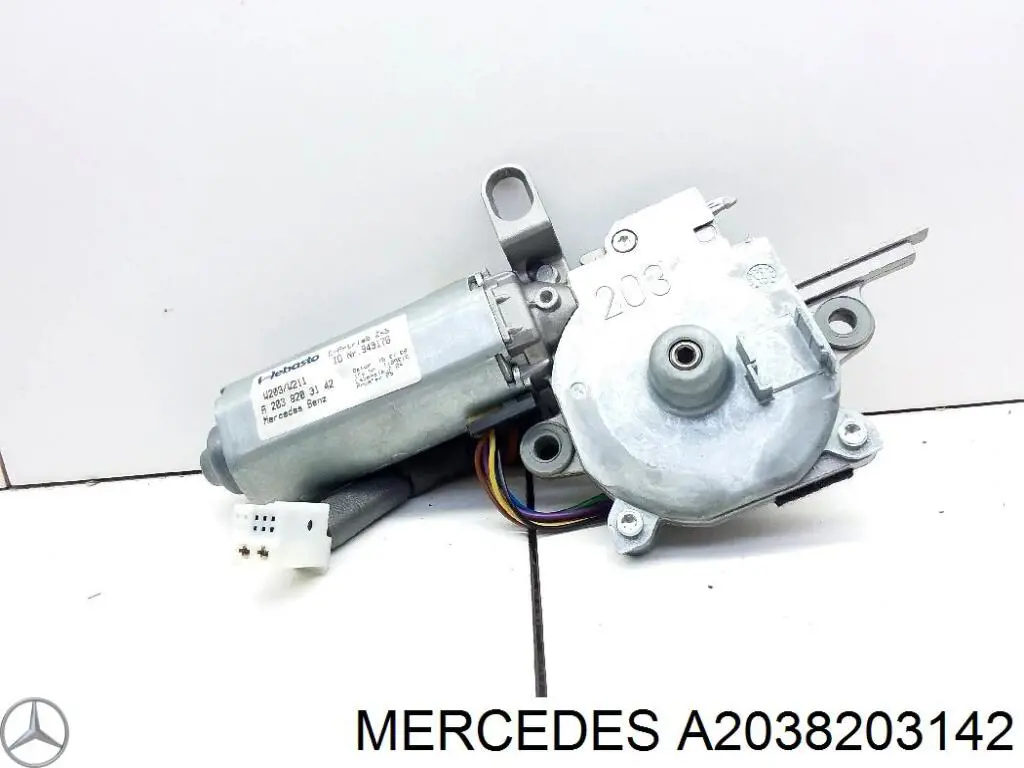 Techo Corredizo Motor para Mercedes C (S203)