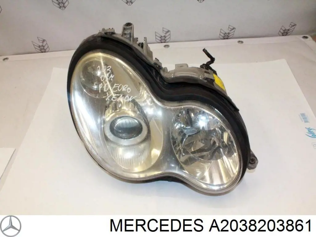Faro derecho Mercedes A2038203861 precio, desde 457,27 EUR