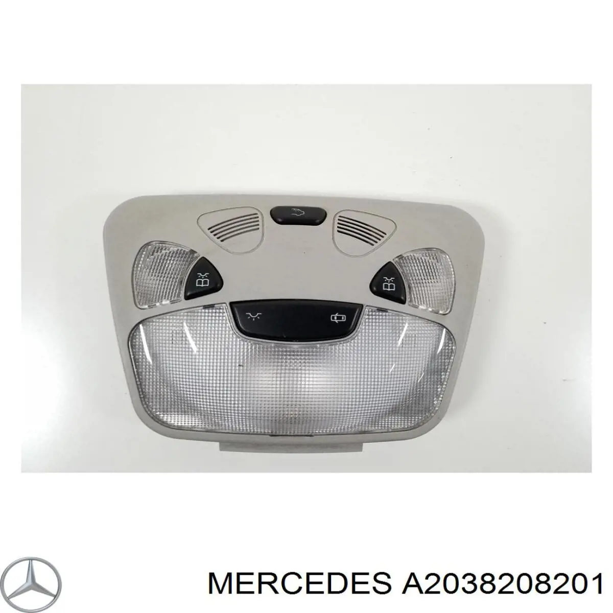 Comprar A2038208201 Mercedes Luz de techo interior (cabina)