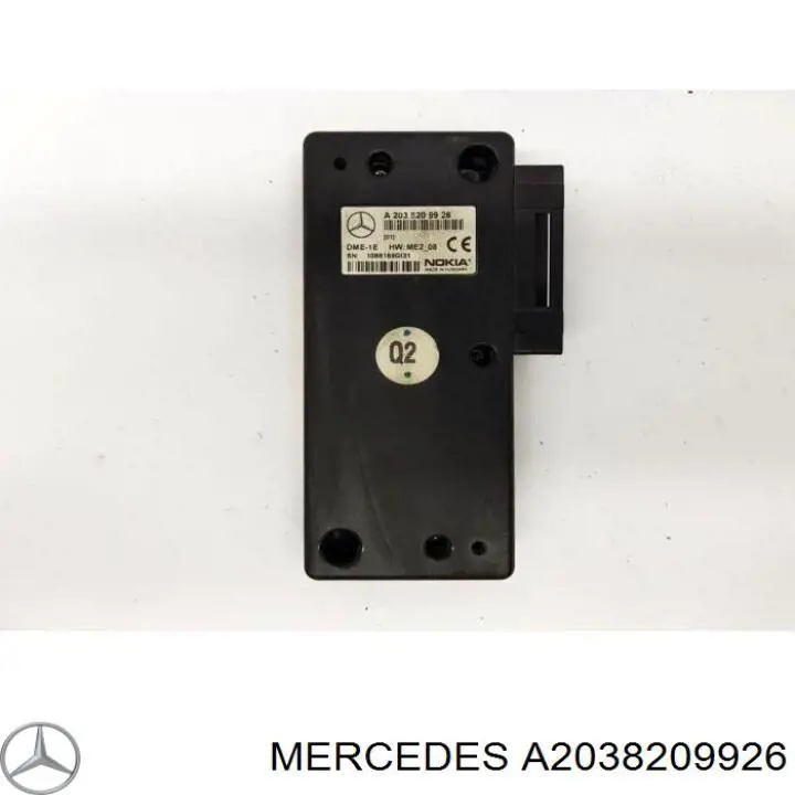 Unidad de control del teléfono Mercedes A2038209926 precio, desde 36,30 EUR
