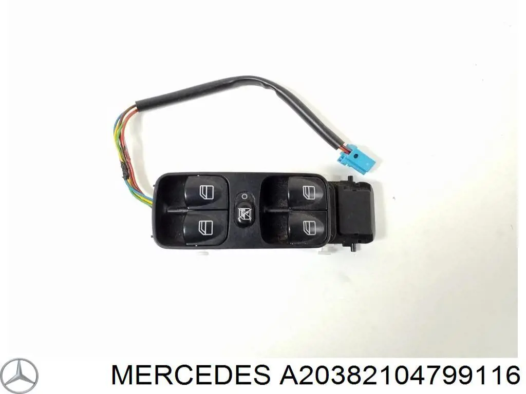 Unidad de control de elevalunas delantera izquierda Mercedes A20382104799116 precio, desde 74,05 EUR