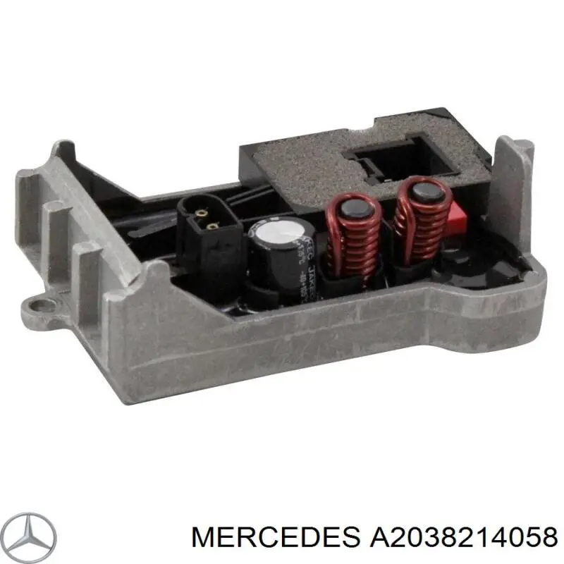 A2038214058 Mercedes resitencia, ventilador habitáculo