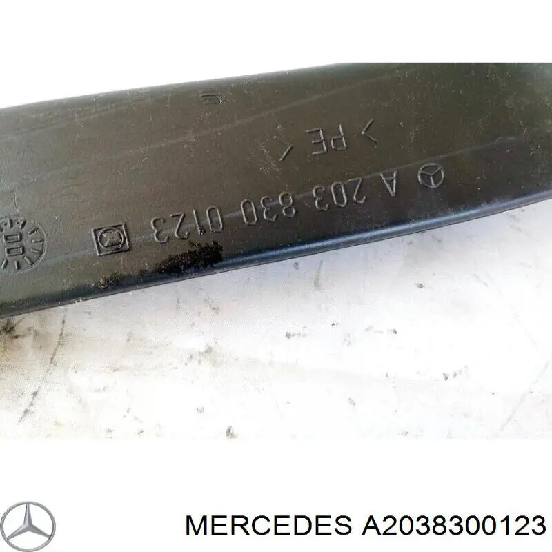 A2038300123 Mercedes aireadores salpicadero central