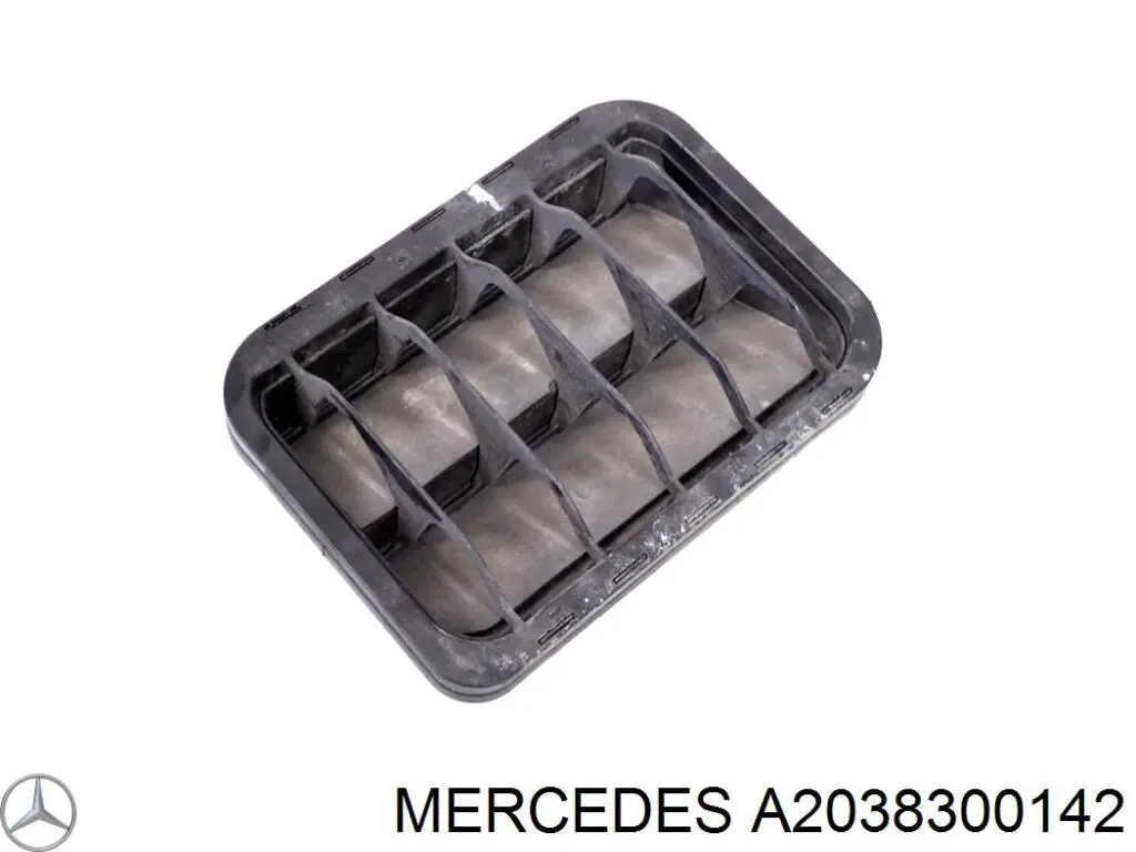 Rejilla de ventilación trasera del habitáculo Mercedes A2038300142 precio, desde 20,52 EUR