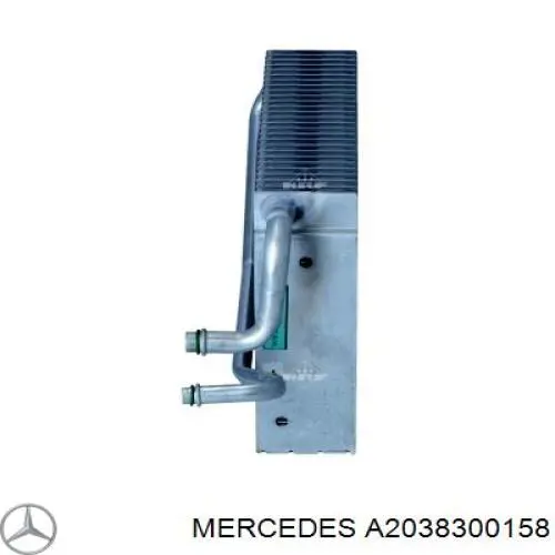 Evaporador de aire acondicionado 2038300158 Mercedes