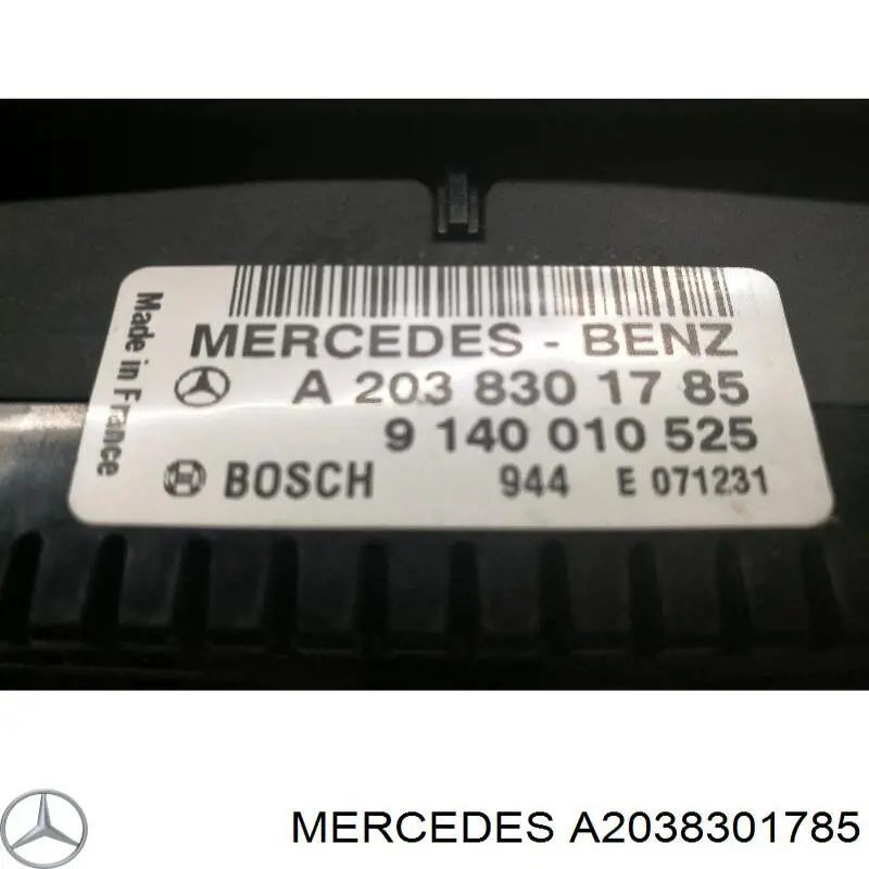 Módulo de modos de calefacción/aire acondicionado Mercedes A2038301785 precio, desde 59,53 EUR