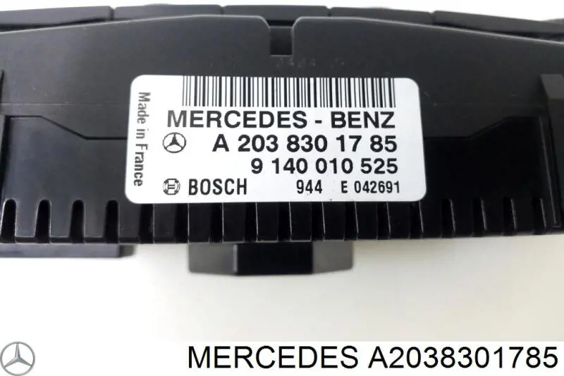 Comprar A2038301785 Mercedes Unidad de control aire acondicionado