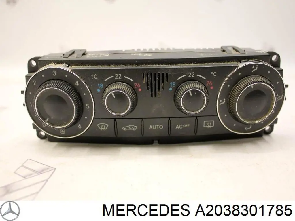A2038301785 Mercedes Unidad de control de la ventilación