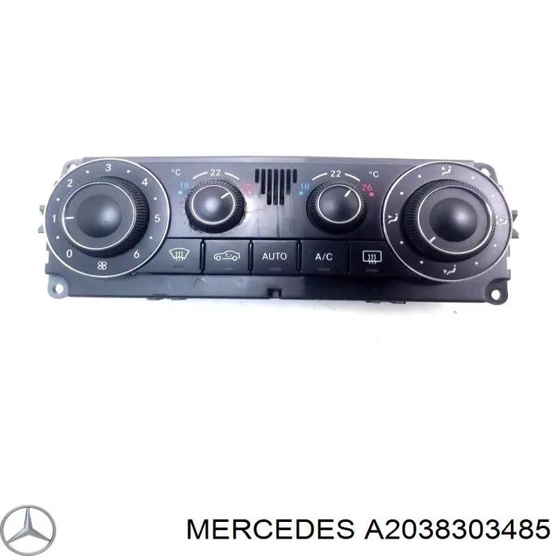 Comprar A2038303485 Mercedes Unidad de control aire acondicionado