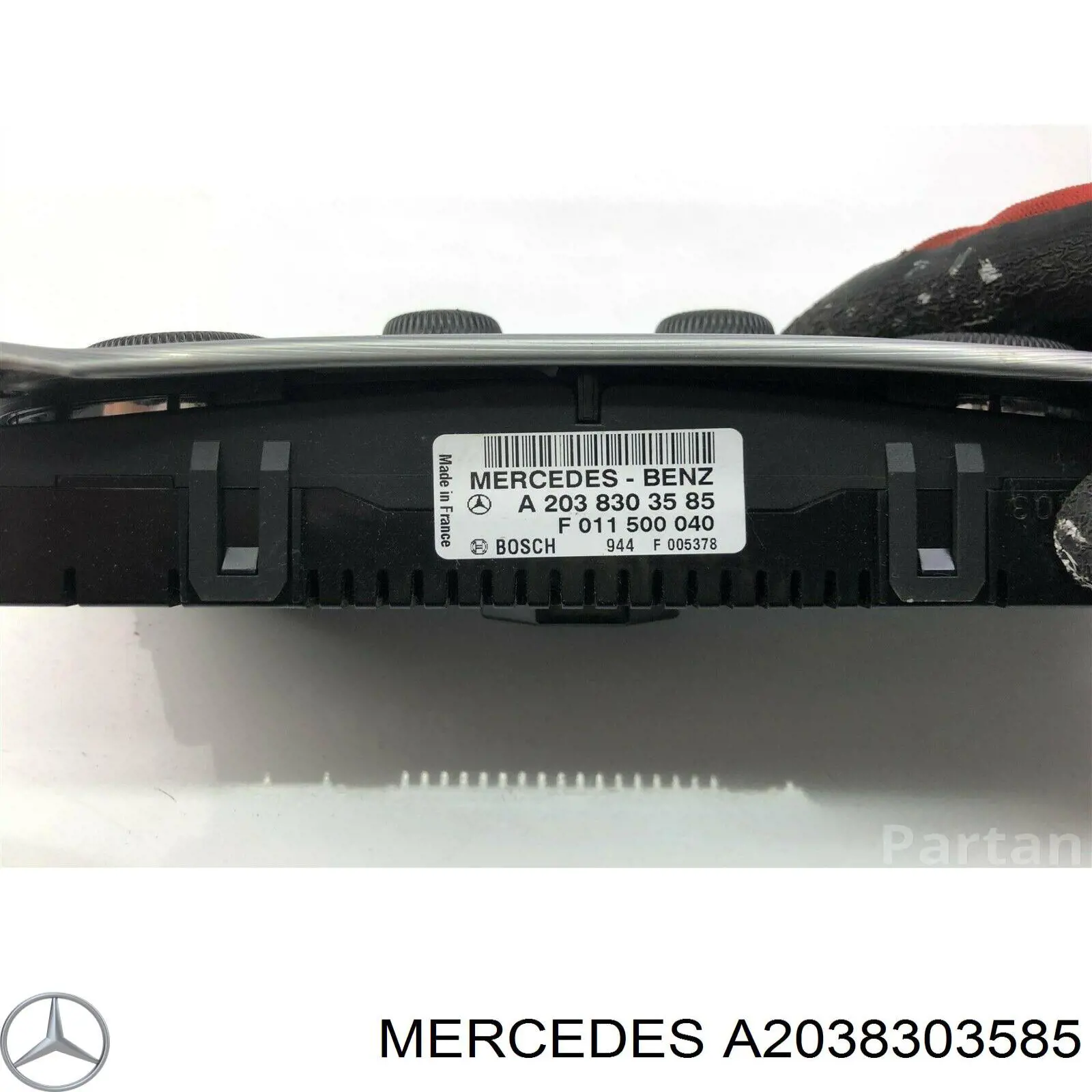 Unidad de control aire acondicionado A2038304085 Mercedes